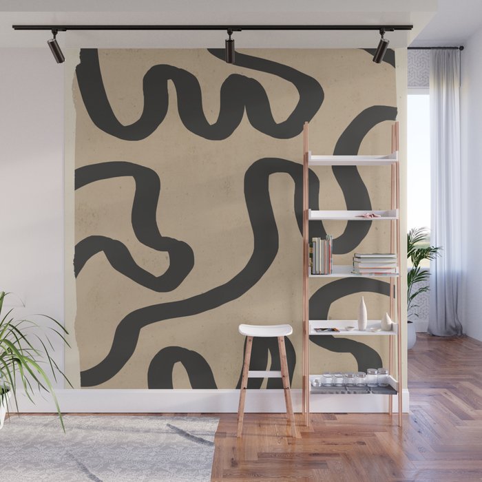 Organic Flow II Wall Mural Gallery Image 1