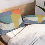 Blue Whale Pillow Sham Gallery Image 2