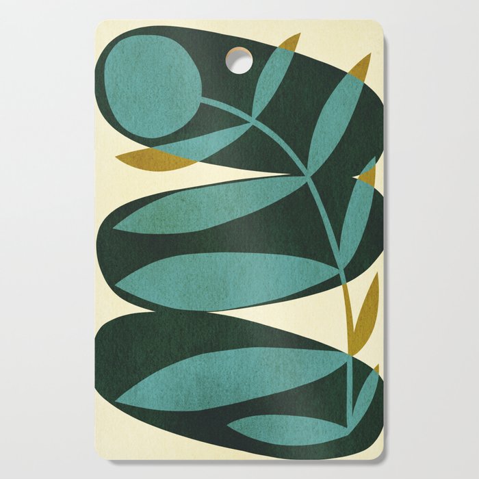 Abstract-botanical 43-2 Cutting Board Gallery Image 1