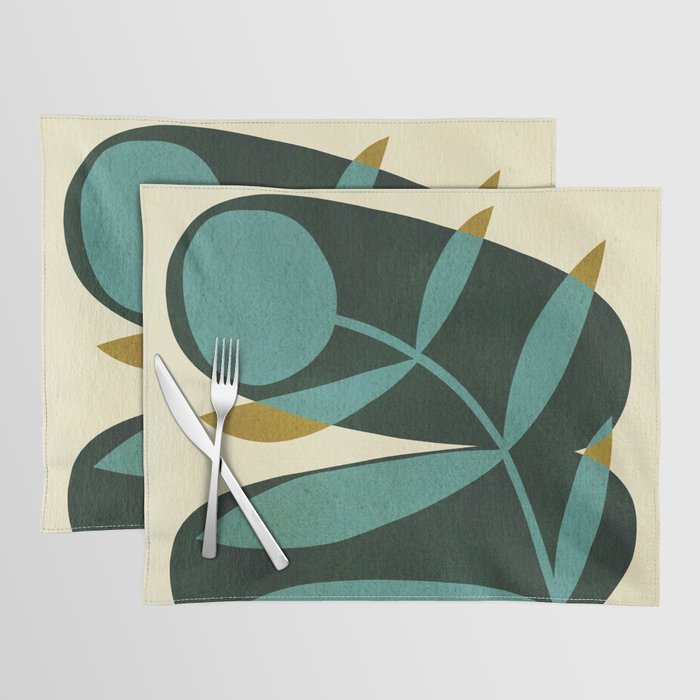 Abstract-botanical 43-2 Placemat Gallery Image 1