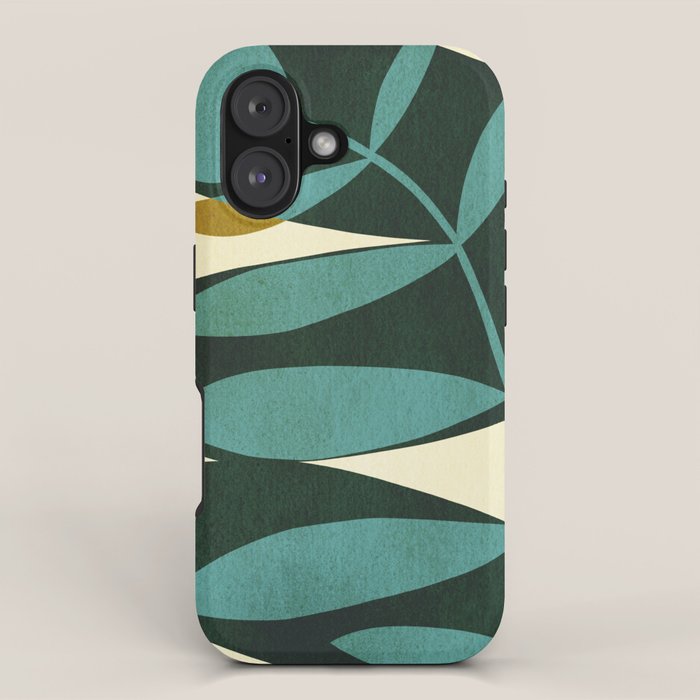 Abstract-botanical 43-2 iPhone Case Gallery Image 1