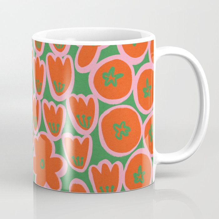Vibrant Summer Pattern #1 Coffee Mug Gallery Image 1