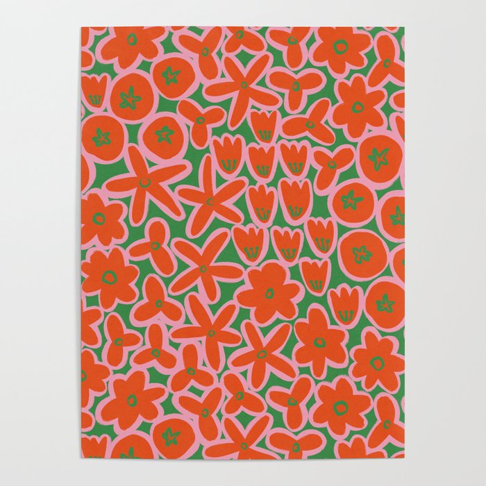 Vibrant Summer Pattern #1 Poster Gallery Image 4