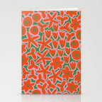 Vibrant Summer Pattern #1 Stationery Card Gallery Image 2