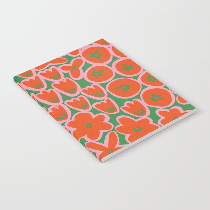 Vibrant Summer Pattern #1 Notebook Gallery Image 2
