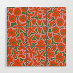 Vibrant Summer Pattern #1 Wood Wall Art Gallery Image 1
