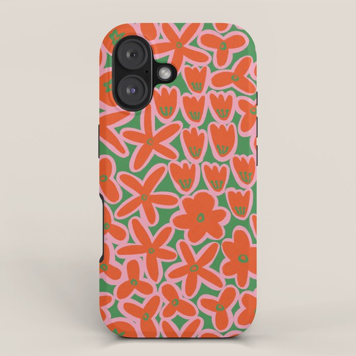 Vibrant Summer Pattern #1 iPhone Case Gallery Image 1
