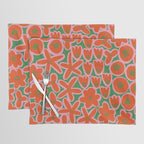 Vibrant Summer Pattern #1 Placemat Gallery Image 1