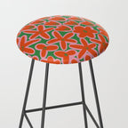 Vibrant Summer Pattern #1 Stool Gallery Image 2