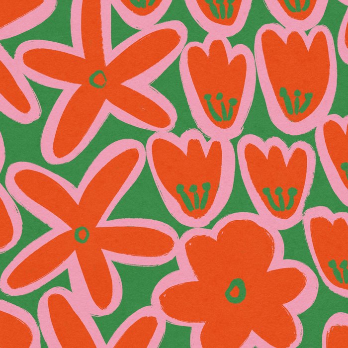 Vibrant Summer Pattern #1 Coffee Mug Gallery Image 2