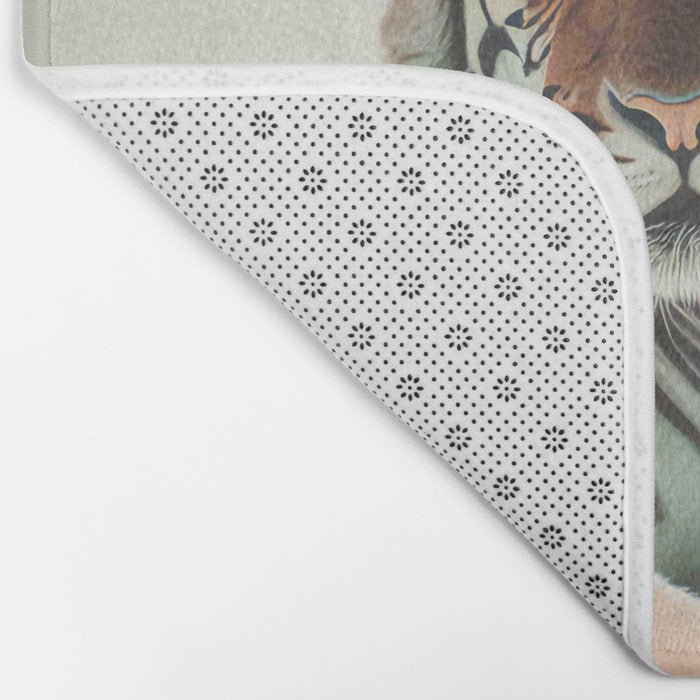 South Beach Bliss Tiger Prints Bath Mat Gallery Image 2