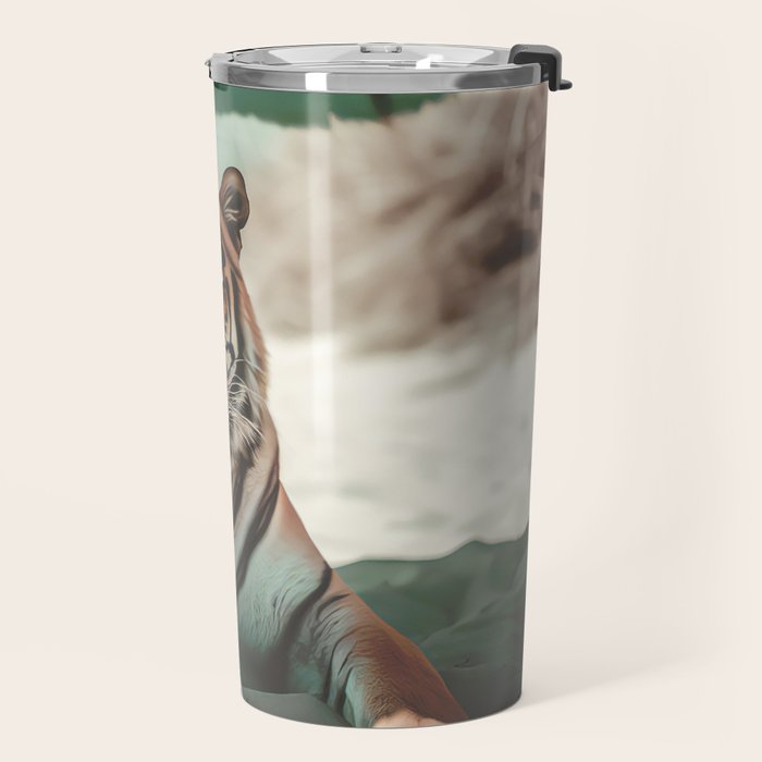 South Beach Bliss Tiger Prints Travel Mug Gallery Image 2