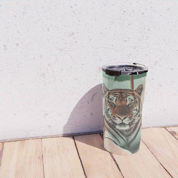 South Beach Bliss Tiger Prints Travel Mug Gallery Image 4