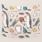 Lump Birds Wall Tapestry Gallery Image 4