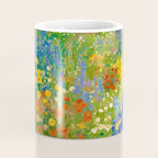Klimt Flower Garden Colorful Landscape Coffee Mug Gallery Image 4