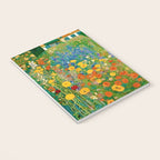 Klimt Flower Garden Colorful Landscape Notebook Gallery Image 3