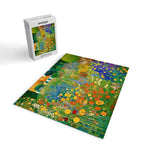 Klimt Flower Garden Colorful Landscape Jigsaw Puzzle Gallery Image 2