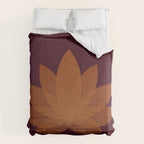 Lotus Flower Minimalism XII Comforter Gallery Image 6