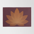 Lotus Flower Minimalism XII Rug Gallery Image 2