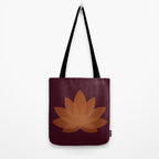Lotus Flower Minimalism XII Tote Bag Gallery Image 2