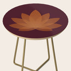 Lotus Flower Minimalism XII Side Table Gallery Image 2