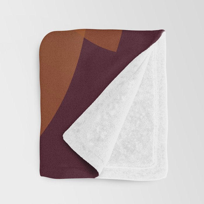 Lotus Flower Minimalism XII Throw Blanket Gallery Image 3