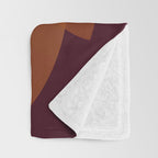 Lotus Flower Minimalism XII Throw Blanket Gallery Image 3