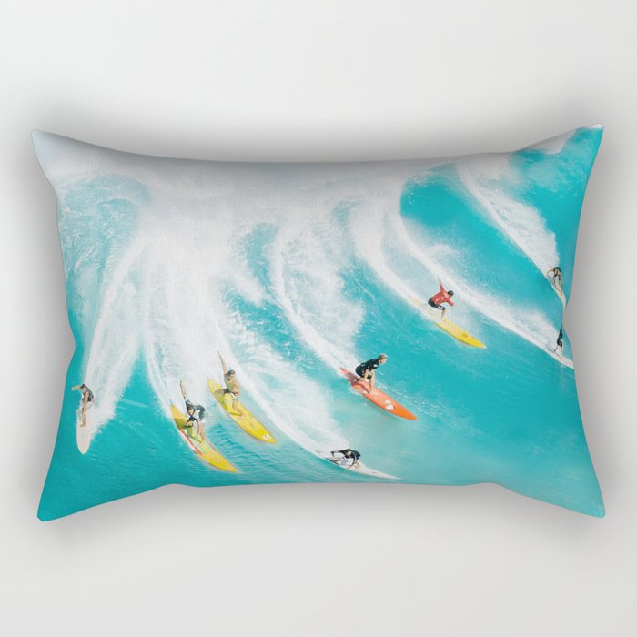 Let's Surf Rectangular Pillow Gallery Image 2