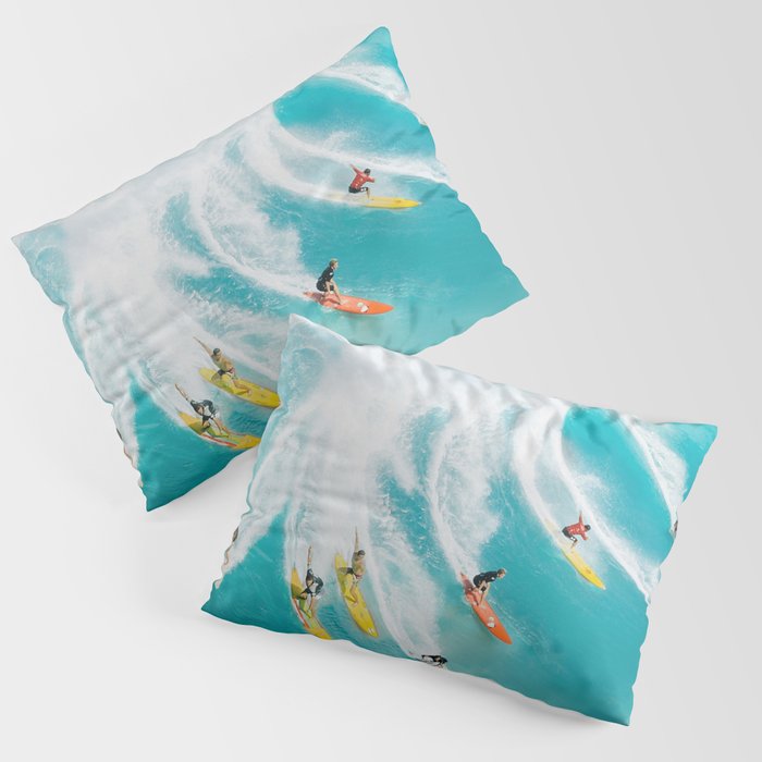 Let's Surf Pillow Sham Gallery Image 3