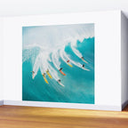 Let's Surf Wall Mural Gallery Image 2