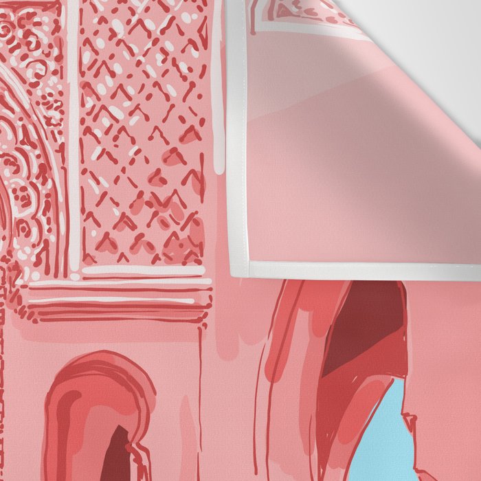 The Blush Palace Wall Tapestry Gallery Image 3