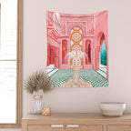 The Blush Palace Wall Tapestry Gallery Image 2