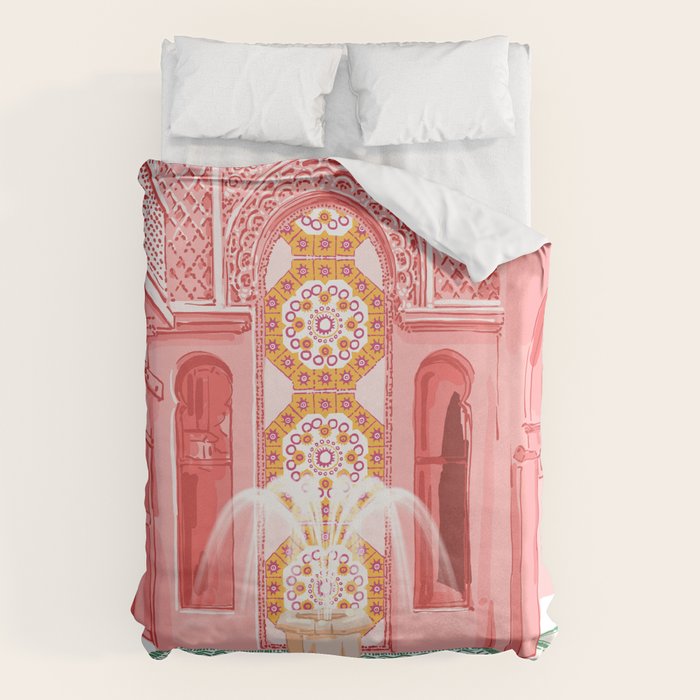 The Blush Palace Duvet Cover Gallery Image 6