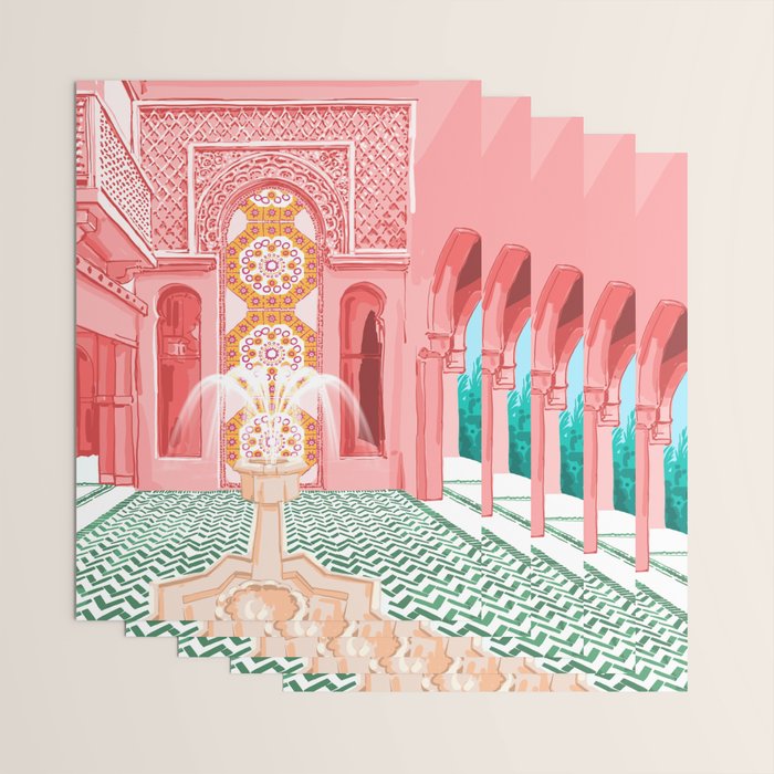 The Blush Palace Wrapping Paper Gallery Image 3