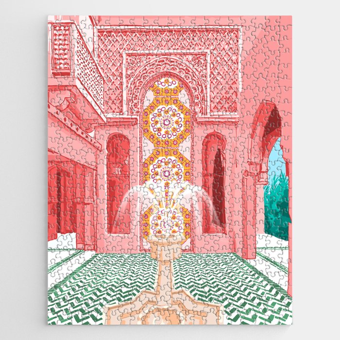 The Blush Palace Jigsaw Puzzle Gallery Image 1