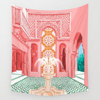 The Blush Palace Wall Tapestry Gallery Image 4