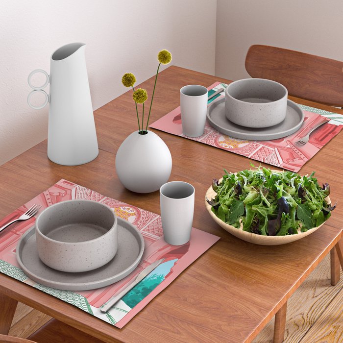 The Blush Palace Placemat Gallery Image 2