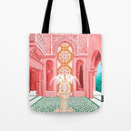The Blush Palace Tote Bag Gallery Image 1