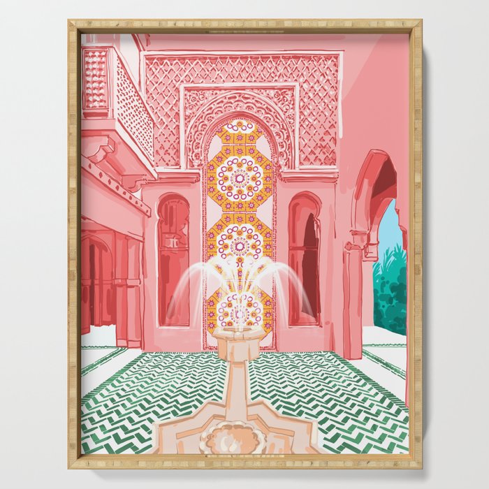 The Blush Palace Serving Tray Gallery Image 1