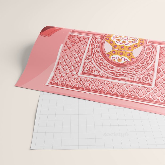 The Blush Palace Wrapping Paper Gallery Image 2