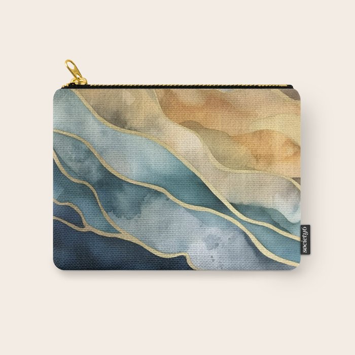 Earthy Tides Carry All Pouch Gallery Image 1