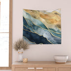 Earthy Tides Wall Tapestry Gallery Image 2