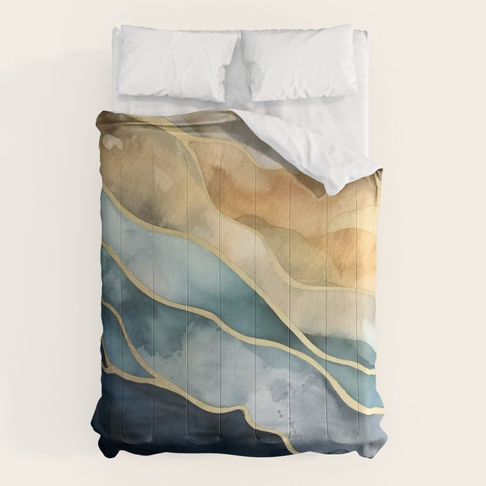 Earthy Tides Comforter Gallery Image 6