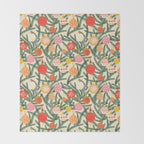 Christmas Baubles Pattern Throw Blanket Gallery Image 2