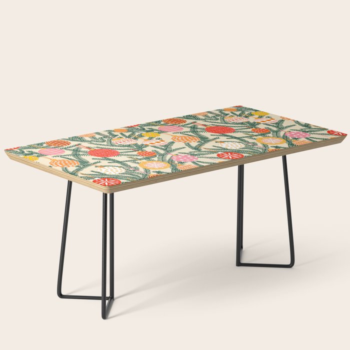 Christmas Baubles Pattern Coffee Table Gallery Image 1