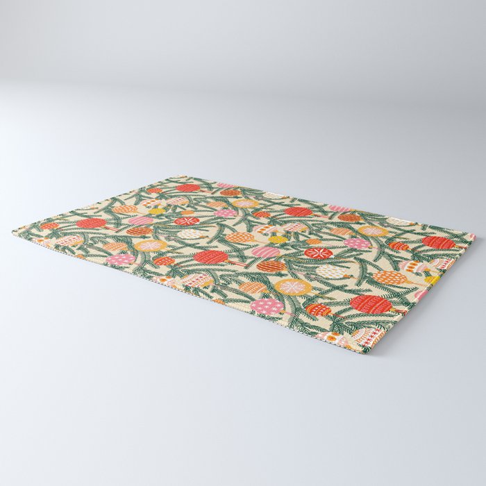 Christmas Baubles Pattern Rug Gallery Image 3