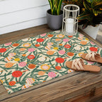 Christmas Baubles Pattern Outdoor Rug Gallery Image 2