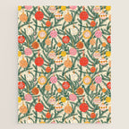 Christmas Baubles Pattern Jigsaw Puzzle Gallery Image 1