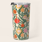 Christmas Baubles Pattern Travel Mug Gallery Image 3