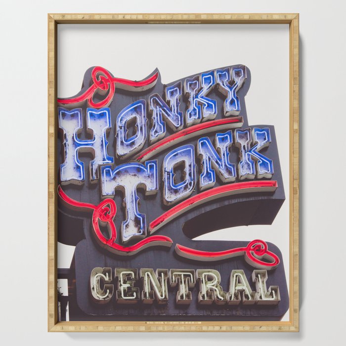 Honkytonk Central - Nashville Serving Tray Gallery Image 1